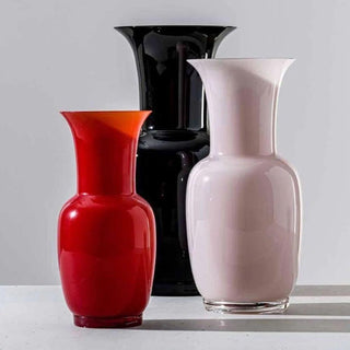 Venini Opalino 706.08 opaline vase red h. 8 21/32 in. - Buy now on ShopDecor - Discover the best products by VENINI design