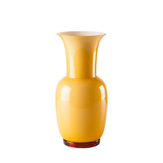 Venini Opalino 706.38 opaline vase with milk-white inside h. 11 13/16 in. Venini Opalino Amber Inside Milk-White - Buy now on ShopDecor - Discover the best products by VENINI design