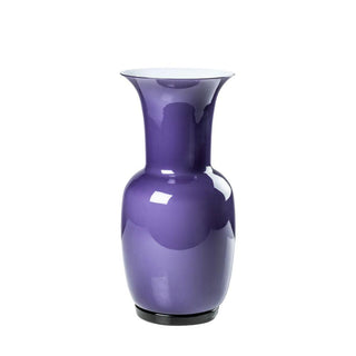 Venini Opalino 706.38 opaline vase with milk-white inside h. 11 13/16 in. Venini Opalino Indigo Inside Milk-White - Buy now on ShopDecor - Discover the best products by VENINI design