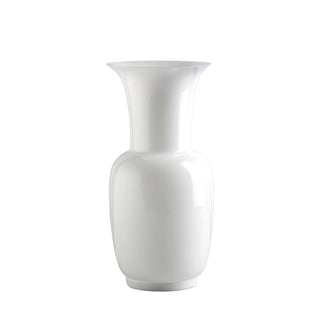 Venini Opalino 706.38 one-color vase h. 11 13/16 in. Venini Opalino Milk-White Inside Milk-White - Buy now on ShopDecor - Discover the best products by VENINI design