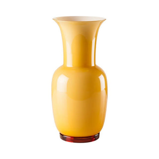 Venini Opalino 706.22 opaline vase with milk-white inside h. 14 11/64 in. Venini Opalino Amber Inside Milk-White - Buy now on ShopDecor - Discover the best products by VENINI design
