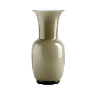 Venini Opalino 706.22 opaline vase with milk-white inside h. 14 11/64 in. Venini Opalino Grey Inside Milk-White - Buy now on ShopDecor - Discover the best products by VENINI design