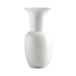 Venini Opalino 706.22 one-color vase h. 14 11/64 in. Venini Opalino Milk-White Inside Milk-White - Buy now on ShopDecor - Discover the best products by VENINI design