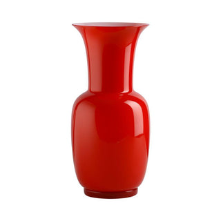 Venini Opalino 706.22 opaline vase with milk-white inside h. 14 11/64 in. Venini Opalino Red Inside Milk-White - Buy now on ShopDecor - Discover the best products by VENINI design