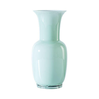 Venini Opalino 706.22 one-color vase h. 14 11/64 in. Venini Opalino Rio Green Inside Rio Green - Buy now on ShopDecor - Discover the best products by VENINI design