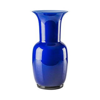Venini Opalino 706.22 opaline vase with milk-white inside h. 14 11/64 in. Venini Opalino Sapphire Inside Milk-White - Buy now on ShopDecor - Discover the best products by VENINI design