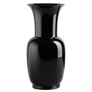 Venini Opalino 706.24 one-color vase h. 16 17/32 in. Venini Opalino Black Inside Black - Buy now on ShopDecor - Discover the best products by VENINI design