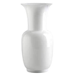 Venini Opalino 706.24 one-color vase h. 16 17/32 in. Venini Opalino Milk-White Inside Milk-White - Buy now on ShopDecor - Discover the best products by VENINI design
