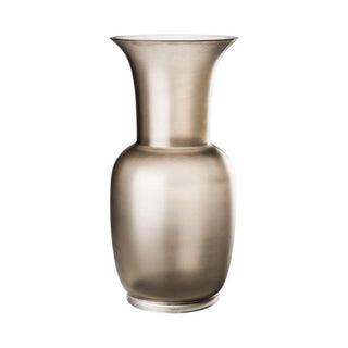 Venini Satin 706.22 satin vase h. 14 11/64 in. Venini Satin Grey-Crystal - Buy now on ShopDecor - Discover the best products by VENINI design