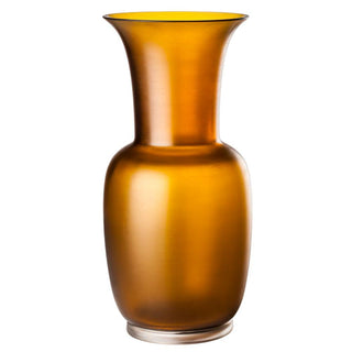 Venini Satin 706.24 satin vase h. 16 17/32 in. Venini Satin Tea-Crystal - Buy now on ShopDecor - Discover the best products by VENINI design