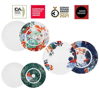 Vista Alegre Duality dinner plate diam.10.87 inch - Buy now on ShopDecor - Discover the best products by VISTA ALEGRE design