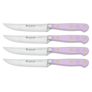 Wusthof Classic Color 4-piece steak knife set Wusthof Purple Yam - Buy now on ShopDecor - Discover the best products by WÜSTHOF design