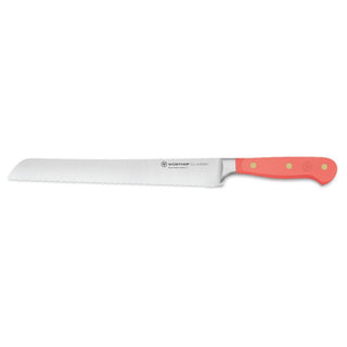 Wusthof Classic Color double serrated bread knife 9" Wusthof Coral Peach - Buy now on ShopDecor - Discover the best products by WÜSTHOF design