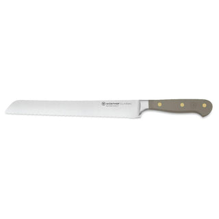 Wusthof Classic Color double serrated bread knife 9" Wusthof Velvet Oyster - Buy now on ShopDecor - Discover the best products by WÜSTHOF design