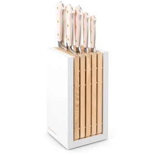 Wusthof Classic Color 8-piece designer knife block set Wusthof Pink Himalayan Salt - Buy now on ShopDecor - Discover the best products by WÜSTHOF design